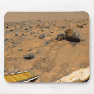 Panoramasicht auf die Mars 5 Mousepad