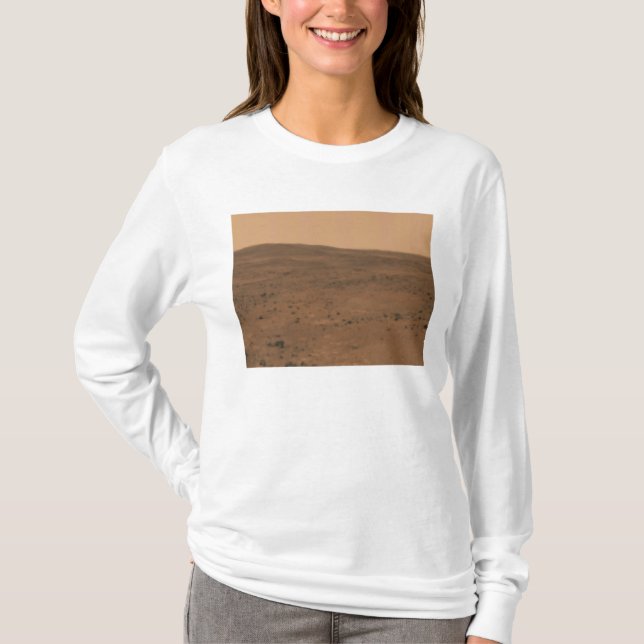 Panoramasicht auf die Mars 8 T-Shirt (Vorderseite)