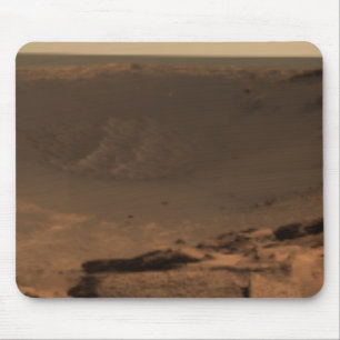 Panoramasicht auf die Mars 9 Mousepad