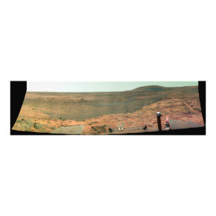 Panoramasicht auf die Mars Fotodruck