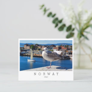 Panoramasicht auf Oslo, Norwegen Postkarte