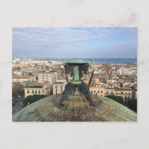Panoramasicht auf Palermo Postkarte
