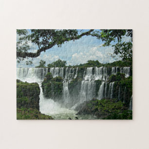 Panoramisch von den Iguaçu-Wasserfälle Puzzle