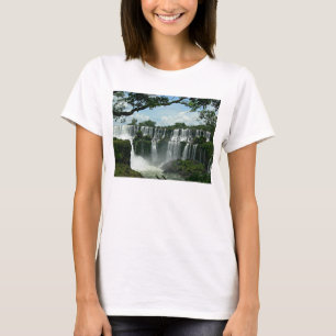 Panoramisch von den Iguaçu-Wasserfälle T-Shirt