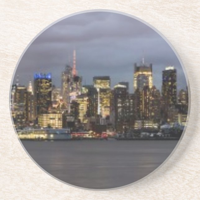 Panoramische Ansicht des frühen Abends von Untersetzer (Vorne)