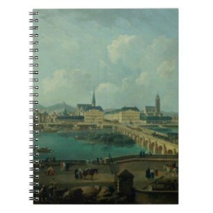 Panoramische Ansicht von Ausflügen, 1787 (Öl auf Notizblock