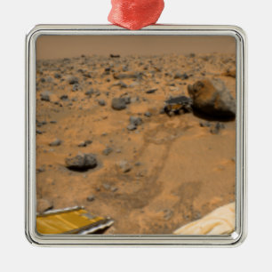 Panoramische Ansicht von Mars 5 Ornament Aus Metall