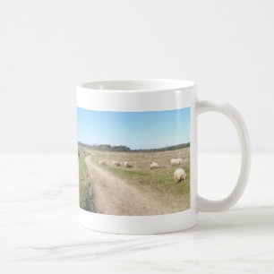 Panoramische Schaf-Heide-Tasse Tasse