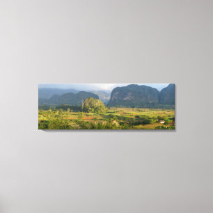 Panoramische Tallandschaft, Kuba Leinwanddruck