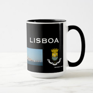 Panoramische Tasse Lissabons Portugal