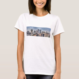 Panoramisches Stadtbild von Mexiko City T-Shirt