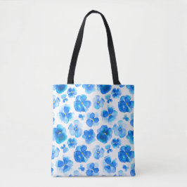 Pansa Rosa Blume Aquarelltasche