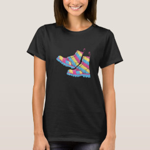 Pansexual Boots Gay Liebe LGBTQ+ Niedliche Ästheti T-Shirt