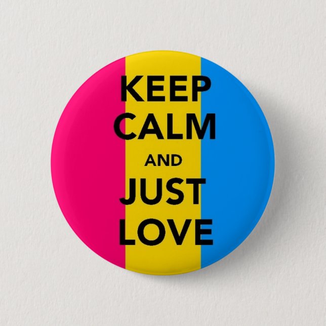 Pansexual Button (Vorderseite)