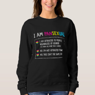 Pansexual Definition - Lgbtq Que Pan Omnisexual Sweatshirt