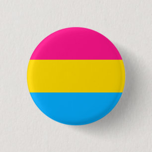 Pansexual Flag Abzeichen Button