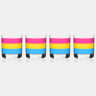 Pansexual Flag Whiskyglas