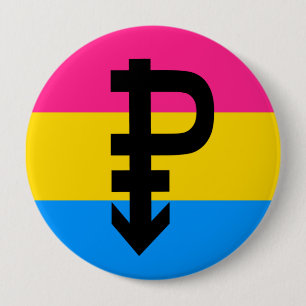 Pansexual Flagge Button