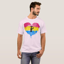 PANSEXUAL HERZ - PANSEXUAL LIEBE - SYMBOL -