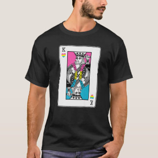 Pansexual King of Hearts Ltd Q Pan Pride Couple m T-Shirt