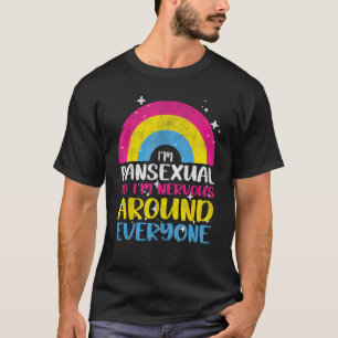 Pansexual Nervus um jeden Pan Pride Lgbtq T-Shirt