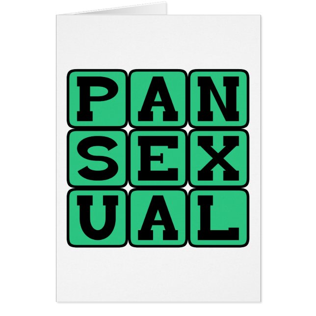 Pansexual, Omnexual (Vorne)