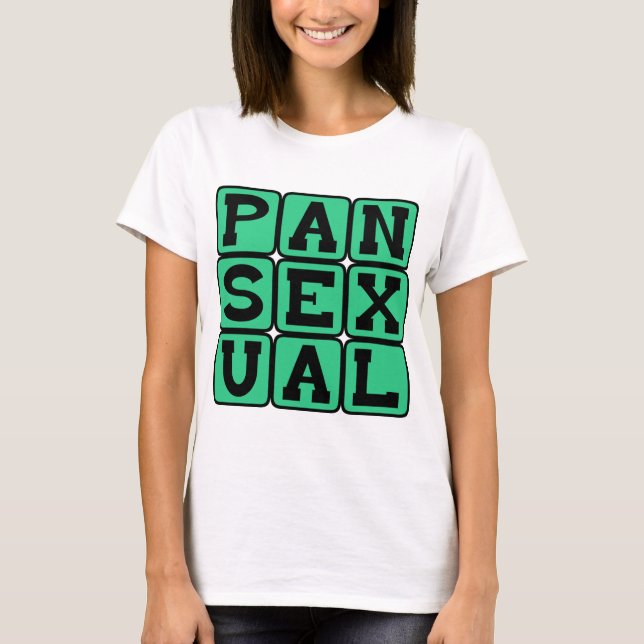 Pansexual, Omnexual T-Shirt (Vorderseite)