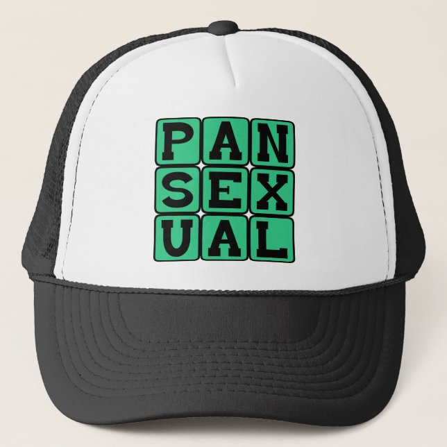 Pansexual, Omnexual Truckerkappe (Vorderseite)