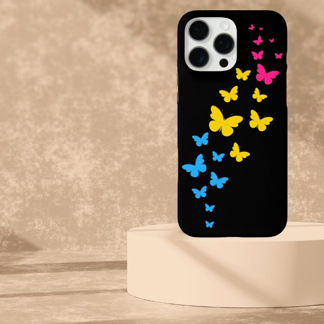 Pansexual Pride Butterfly Trail Case-Mate iPhone Hülle (Von Creator hochgeladen)