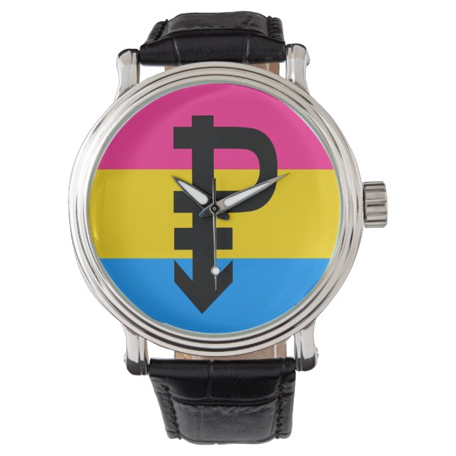 PANSEXUAL PRIDE FLAG ARMBANDUHR (Vorderseite)