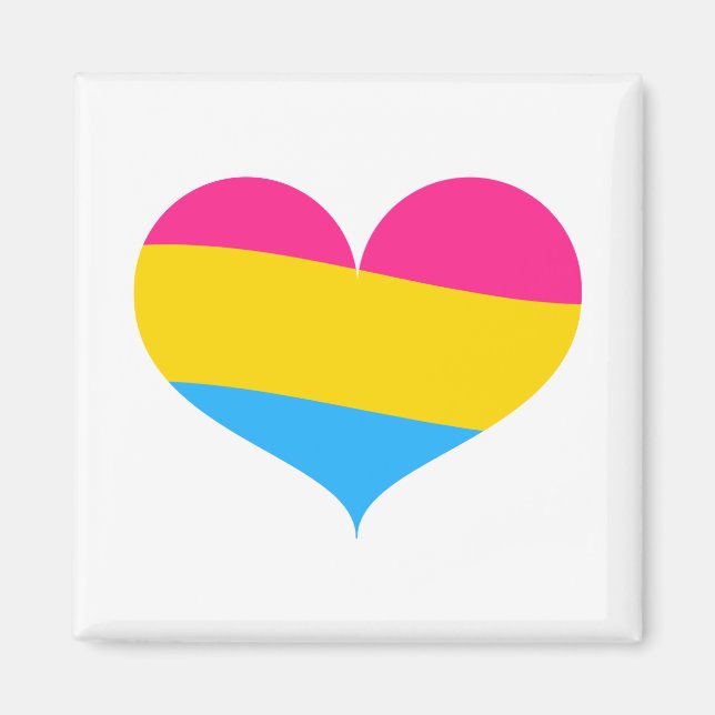 Pansexual Pride Magnet (Vorne)