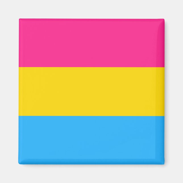 Pansexual Pride Magnet (Vorne)