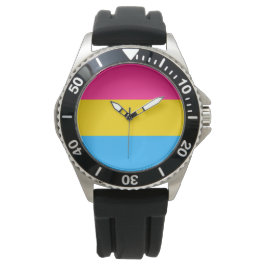 Pansexual Pride (Pan Flag) Armbanduhr