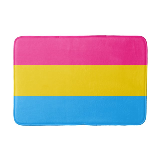 Pansexual Pride (Pan Flag) Badematte (Vorderseite)