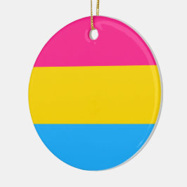 Pansexual Pride (Pan Flag) Keramik Ornament