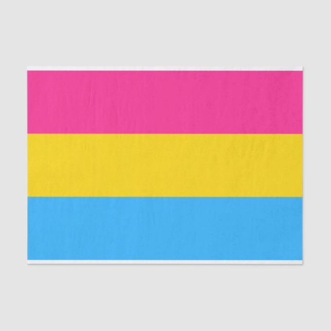 Pansexual Pride (Pan Flag) Seidenpapier (Vorderseite)
