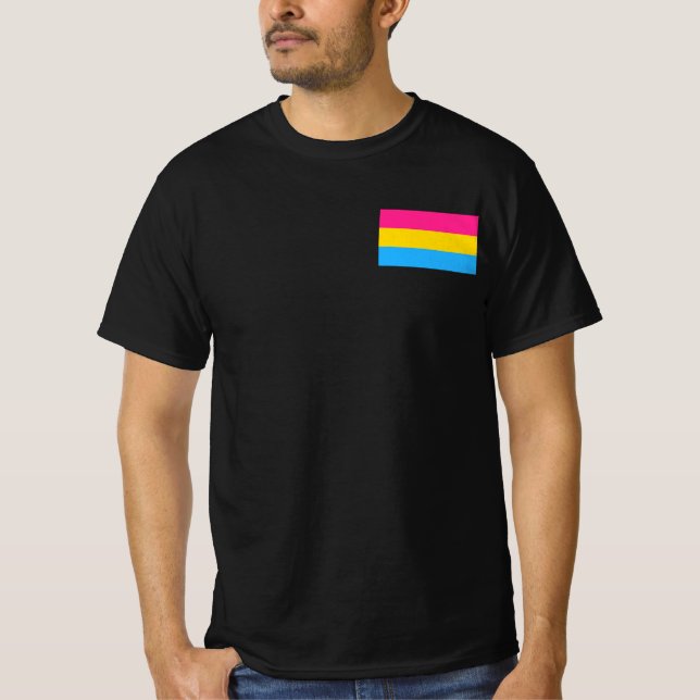 Pansexual Pride T-Shirt (Vorderseite)