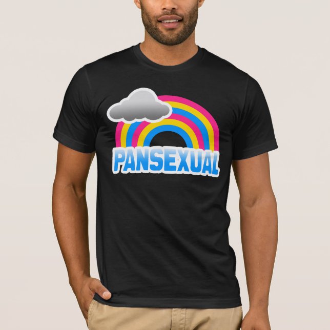 Pansexual Pride T - Shirt (Vorderseite)