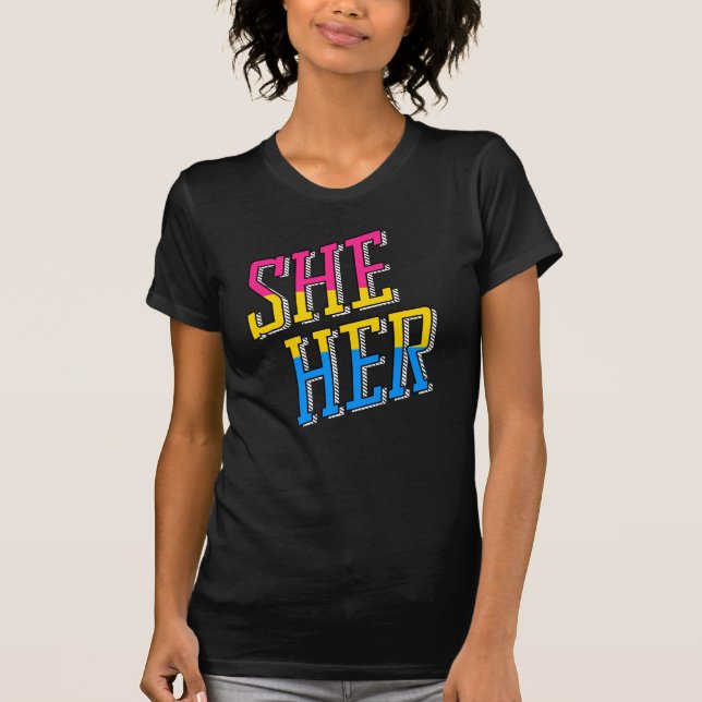 Pansexual Pride T - Shirt (Vorderseite)