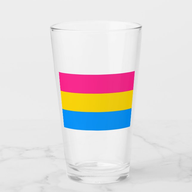 Pansexual Prix Colors Glas (Vorderseite)