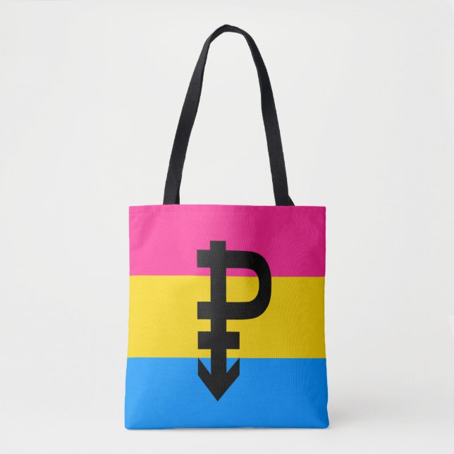 Pansexual-Stolperflagge (Vorderseite)