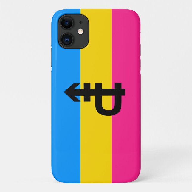 Pansexual-Stolperflagge Case-Mate iPhone Hülle (Rückseite)