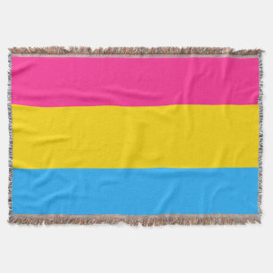 Pansexual-Stolperflagge Decke