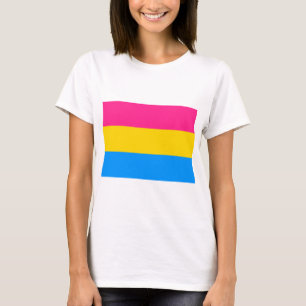 Pansexual-Stolperflagge T-Shirt