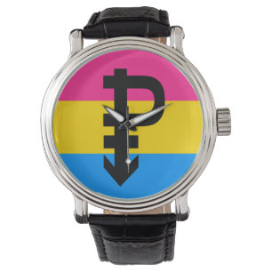 PANSEXUAL STOLZ-FLAGGE ARMBANDUHR