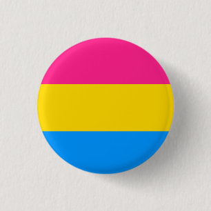 Pansexual Stolz-Flagge Button