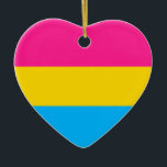 "PANSEXUAL STOLZ-FLAGGE " KERAMIKORNAMENT<br><div class="desc">" PANSEXUAL STOLZ-FLAGGEN-" VERZIERUNG</div>