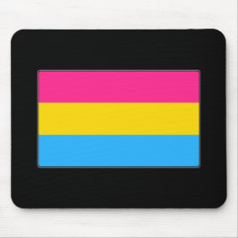 Pansexual Stolz-Flagge Mousepad
