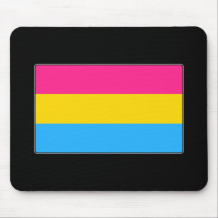 Pansexual Stolz-Flagge Mousepad