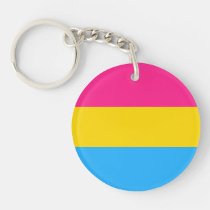 "PANSEXUAL STOLZ-FLAGGE " SCHLÜSSELANHÄNGER